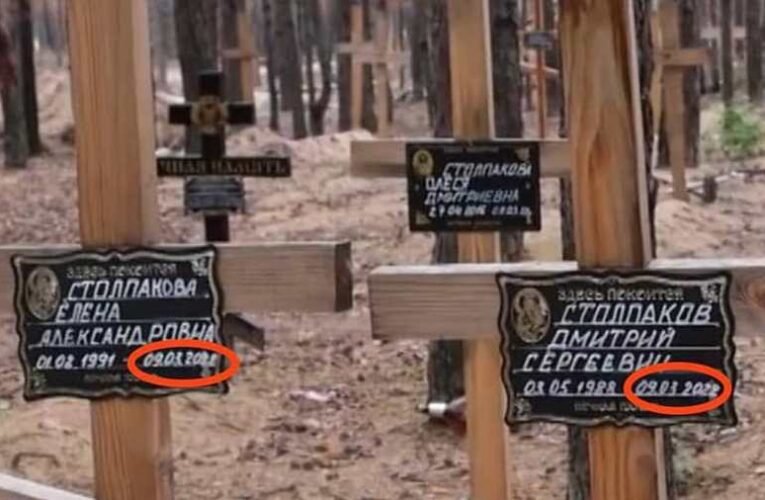 Izyum közelében tömegsírt találtak az ukránok, csak van itt egy kis bibi…