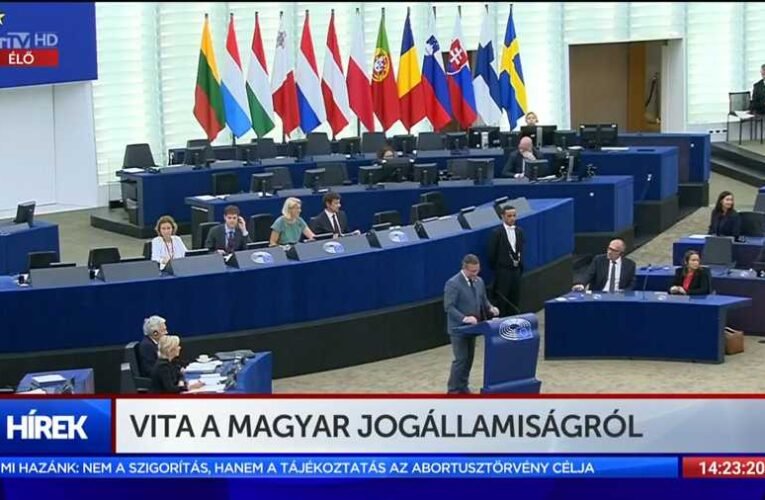 „Állami terror van Magyarországon” – soros bérencek hazug hozzászólásai az EU-ban a magyar jogállamiságról (videó)
