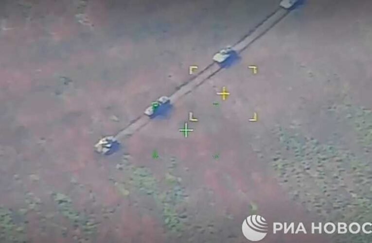 Így lőtték ki a támadó ukrán páncélosokat (videó) 📺