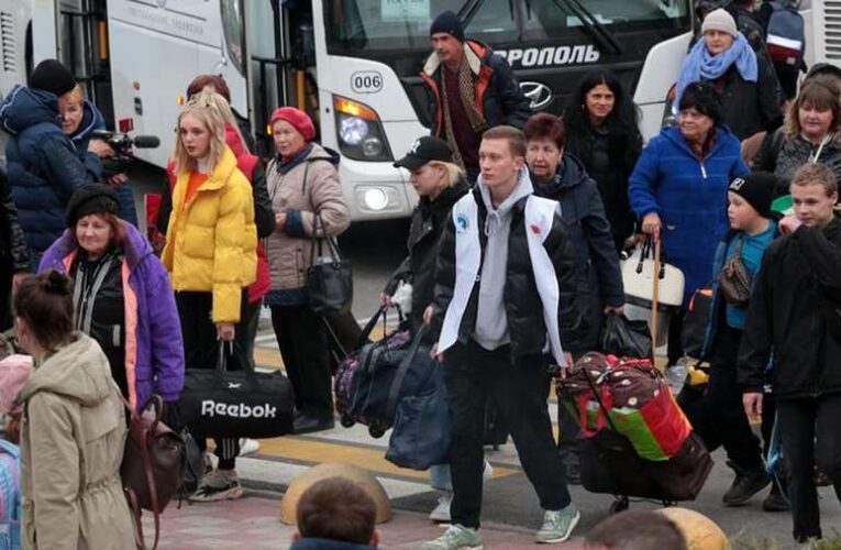 Herszon régióból 70 ezer civilt evakuálnak az orosz hatóságok