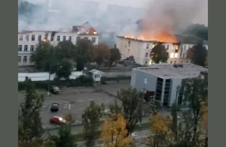 Kijev melletti laktanyát ért orosz légicsapás