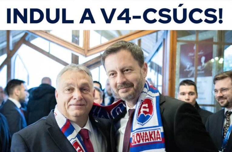 Orbán Viktor: Indul a V4-csúcs!