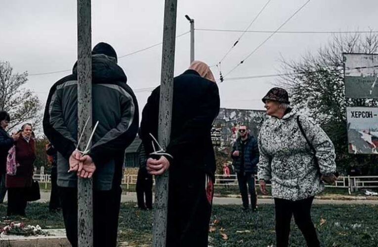 Az ukrán katonaság nem engedi ki Herszon lakóit a városból