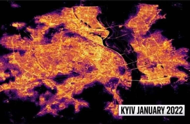 Ilyen az elsötétítés Ukrajnában