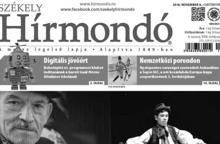 Stoffán György: Nyílt levél a „Székely Hírmondó” halálára