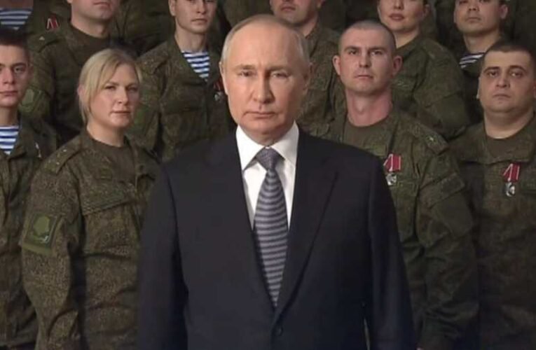 Vlagyimir Putyin újévi beszéde (videó)