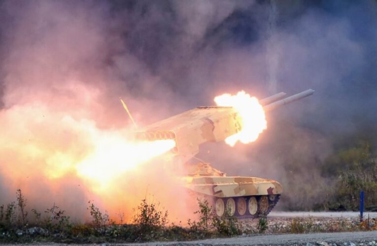 Ukrán és NATO-tisztek közé csaptak az oroszok Harkovban