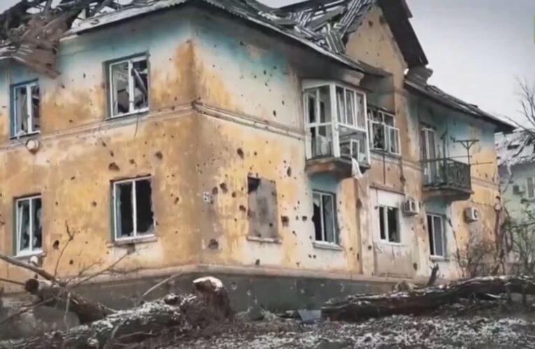 A korábban Herszonba bevonuló ukrán erők vesztek oda Szoledarban