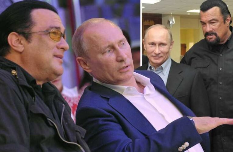 Putyin kitüntette Steven Seagalt