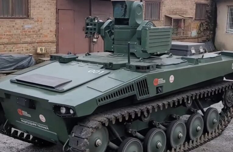 Megérkeztek az első „Marker” robotok a Donbasszba