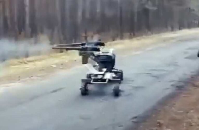 Rémisztő kinézetű, pilóta nélküli, önmegsemmisítős robotfegyvereket vetettek be az oroszok (videó)