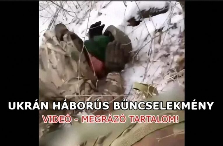 Miért hallgat a hivatalos magyar média? – Ismét súlyos ukrán háborús bűnökről került elő videó: kivégzik az orosz hadifoglyokat (18+)