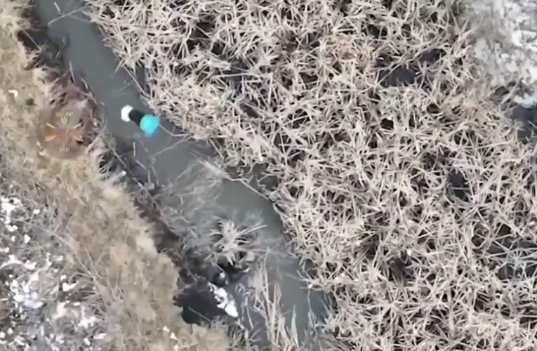 Így használják az ukránok a vegyi fegyvert! (videó 18+)