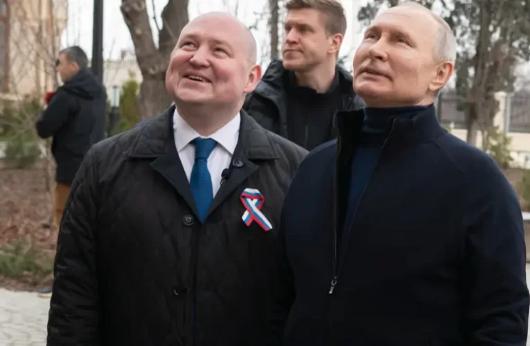 Vlagyimir Putyin Mariupolban járt