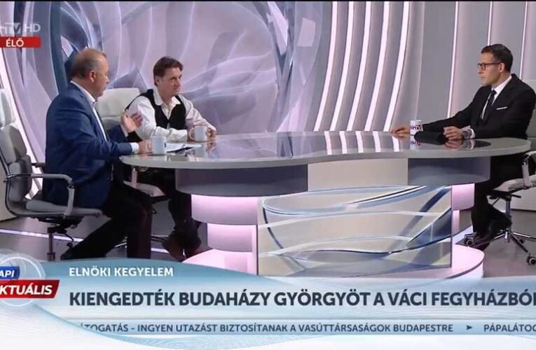 „A történelemben soha nem a hazafias cselekedetekért ítéltek el hazafiakat”: Budaházy György a Hír Tv vendége volt a szabadulása után