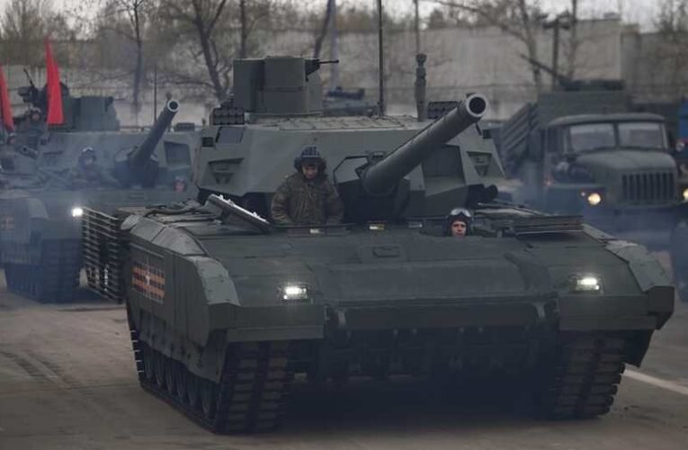 Megjelentek a legújabb fejlesztésű orosz tankok az ukrán hadszíntéren
