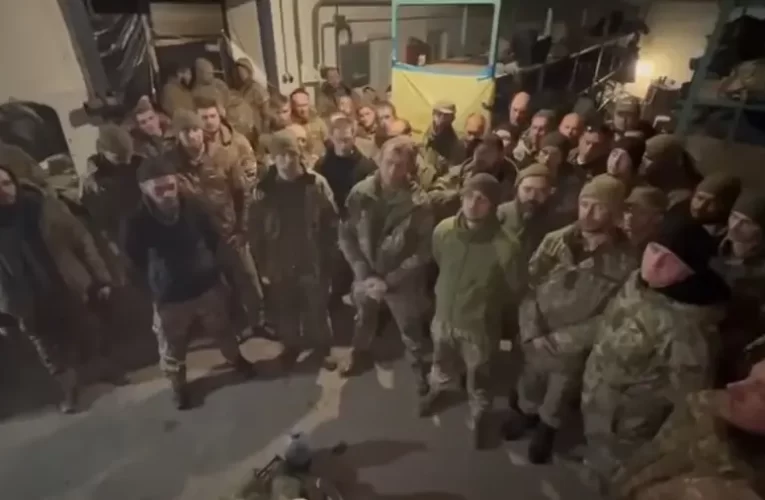 Fellázadtak parancsnokaik ellen az ukrán katonák (videó)