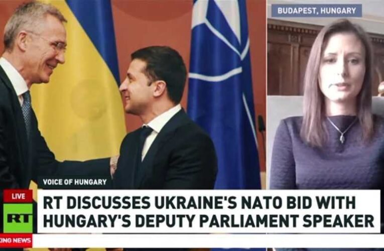 A Russia Today-nek nyilatkozott Dúró Dóra: Ukrajnának le kell mondania területekről