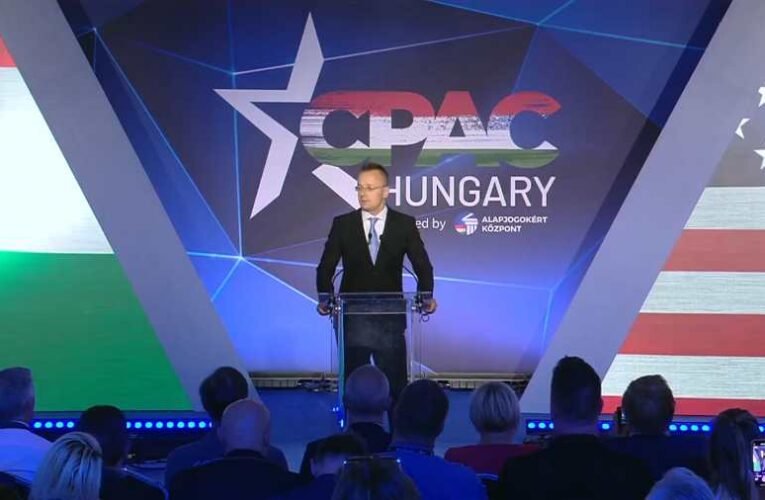 CPAC – Szijjártó Péter: Készen állunk a harcra a progresszív külpolitikával szemben