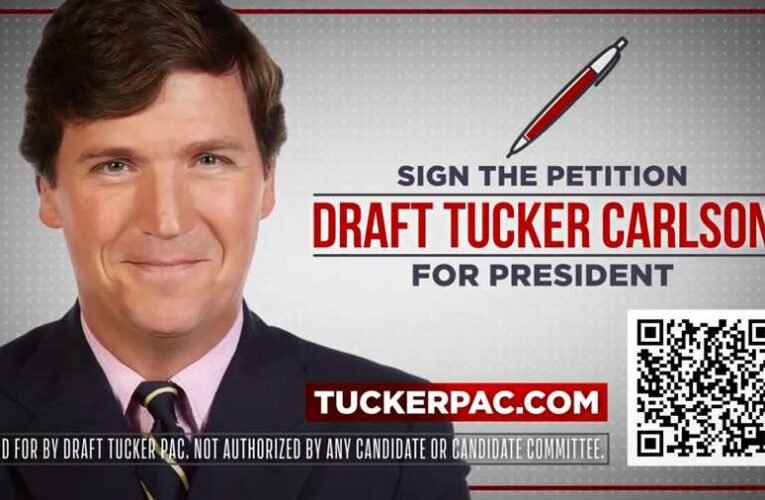 Republikánus csoport: Tucker Carlsont elnöknek! Tucker Carlson készen áll a vezetésre!