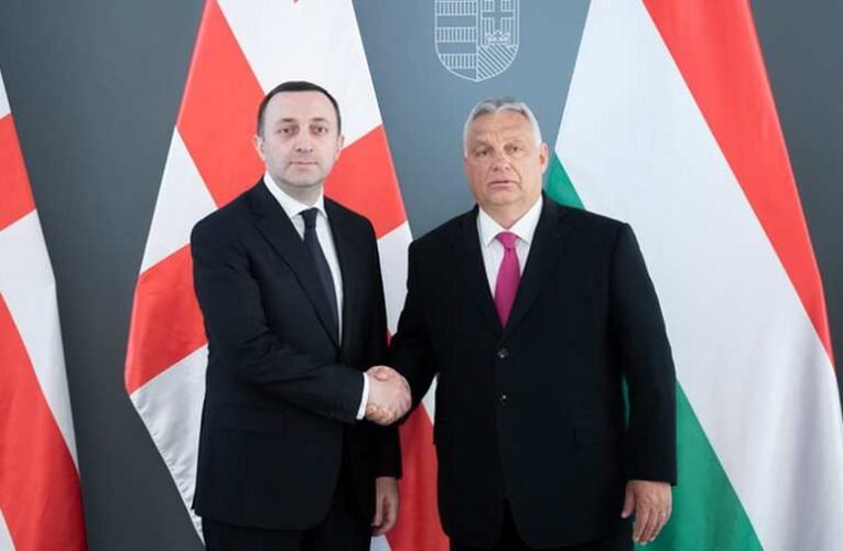 Orbán Viktor Georgia miniszterelnökével tárgyalt