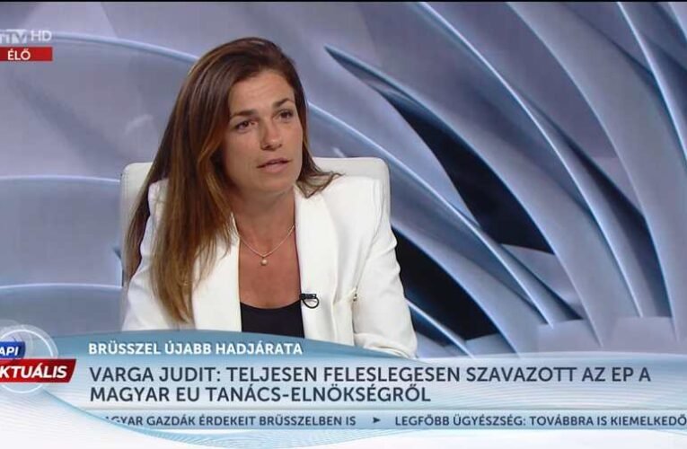 Varga Judit: Magyarország meg akarja vizsgálni az EP korrupciós botrányait