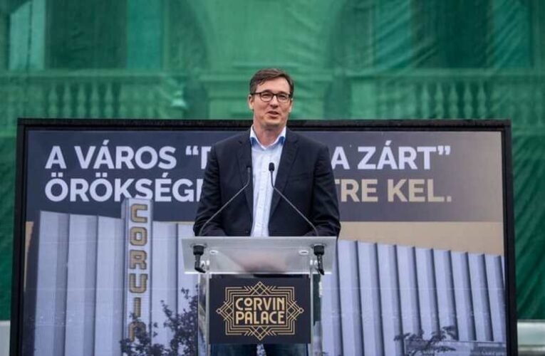 Megszakította Karácsony beszédét a Fidelitas (videó)