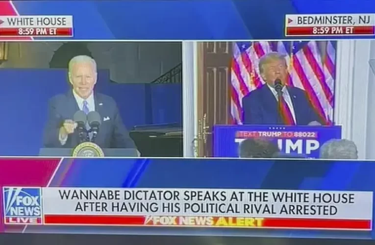 Botrány a Fox Newsnál – képernyőfeliraton szerepelt, minek is tartják valójában Joe Bident