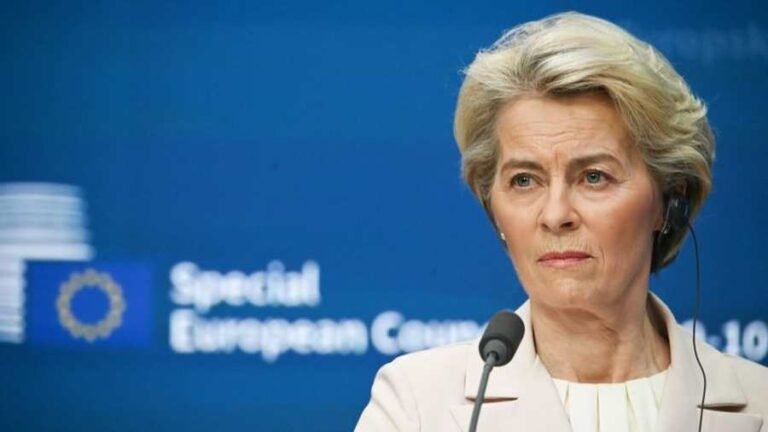 Kiemelt képen: Ursula von der Leyen, az Európai Bizottság elnöke, korábbi német védelmi miniszter (Fotó: Voice of Europe/Twitter)