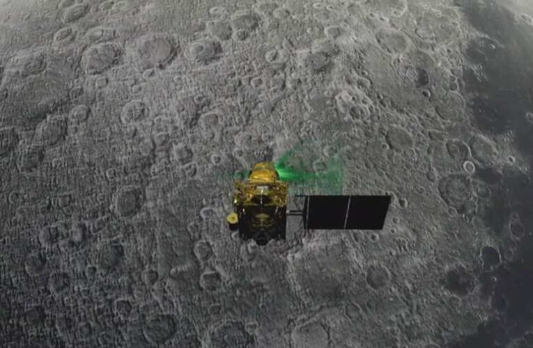 Landolt az indiai leszállóegység a Hold felszínén!