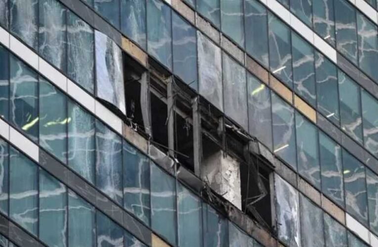 Ismét ukrán drónok támadták Moszkva üzleti negyedét