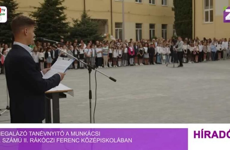 Kárpátalja: Megalázó tanévnyitó a Munkácsi 3. Számú II. Rákóczi Ferenc Középiskolában