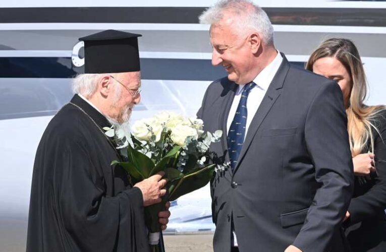 Magyarországra érkezett I. Bartholomaiosz pátriárka