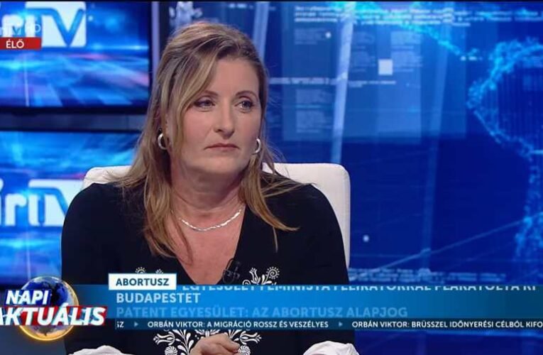 Budaházy Edda: az európai nemzetek vészesen fogyatkoznak, a feministák pedig a magzatgyilkossággal kampányolnak