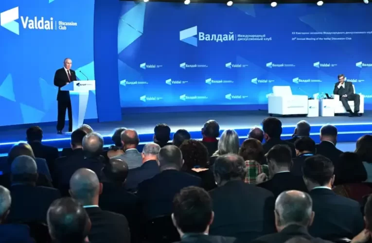 Vlagyimir Putyin főbb nyilatkozatai a Valdaj Nemzetközi vitaklubban – összefoglaló