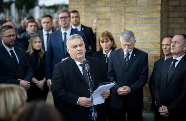 Orbán Viktor: Pásztor István összebékítette a magyar és a szerb népet