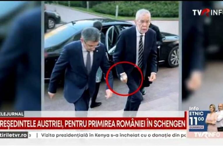 A moldovai elnök kutyája megharapta Alexander Van der Bellen osztrák elnököt