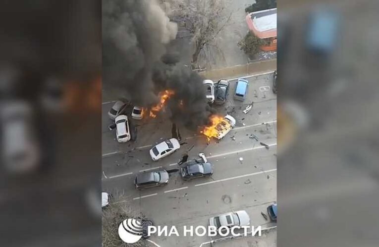 Halálos ukrán támadás a határ menti orosz város ellen