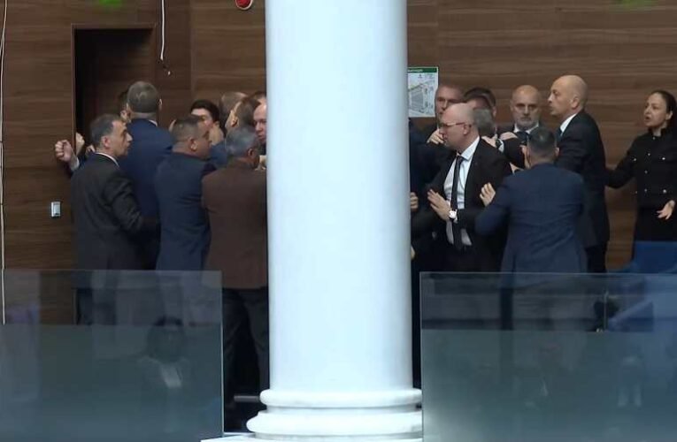 Durva: Összeverekedtek a képviselők a bolgár parlamentben a mai ülésen (videó)