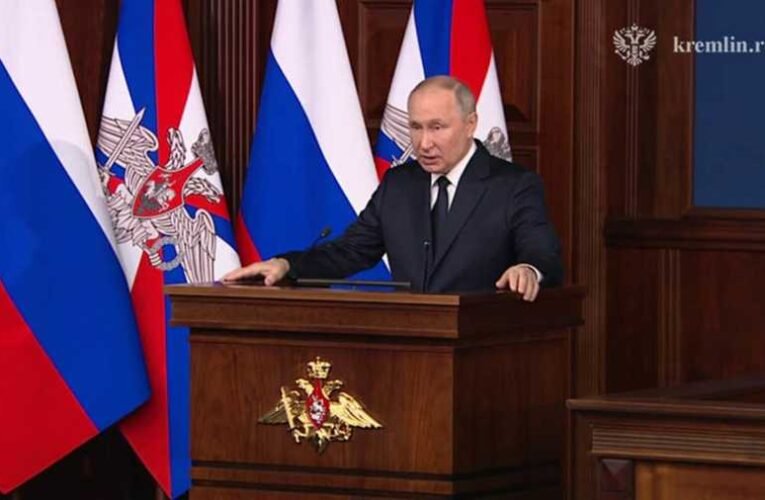 Putyin szerint Ukrajna hamarosan eltűnhet a térképről