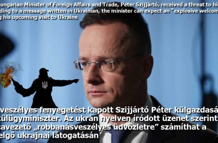 Halálos fenyegetést kapott az Ukrajnába készülő Szijjártó Péter