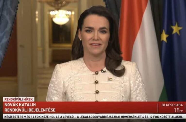 „Szexbotrányban” bukott meg Novák Katalin a New York Times szerint