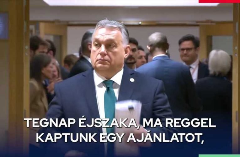 Orbán Viktor: A magyarok pénzét nem adhatják az ukránoknak! (videó)