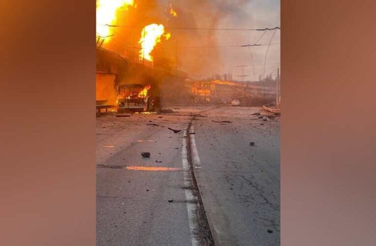 Hatalmas csapást mértek az ukrán infrastruktúrára