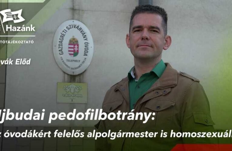 A Mi Hazánk megnevezte: Újbuda óvodáiért felelős humánszolgálati igazgatójának fia a pedofil elkövető