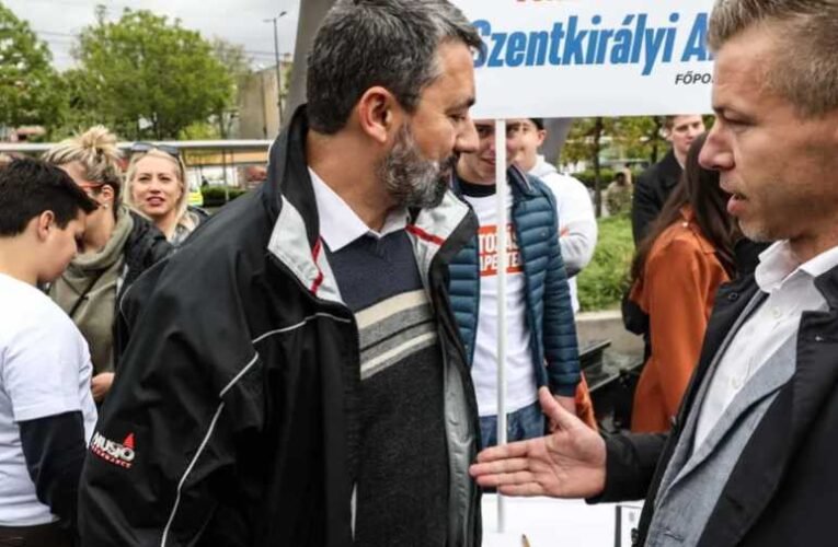 „Becstelen emberrel nem fogok kezet” – visszautasította Magyar kézfogását Hidvéghi Balázs