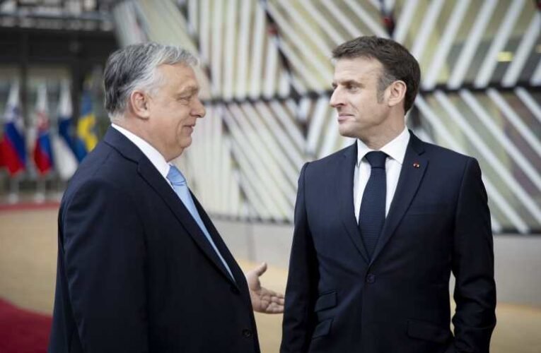 Orbán Viktor a soros magyar EU-elnökség célkitűzéseit vitatja meg Emmanuel Macronnal