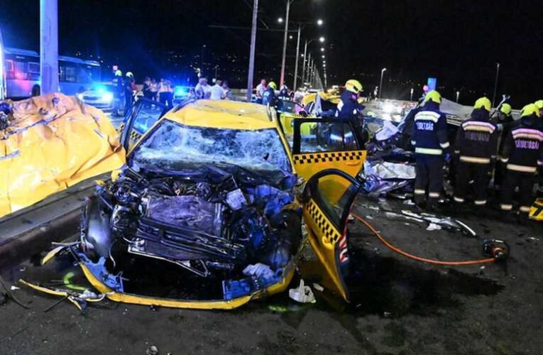 Elrabolt taxival okozhatták a halálos balesetet az Árpád hídon (videó)