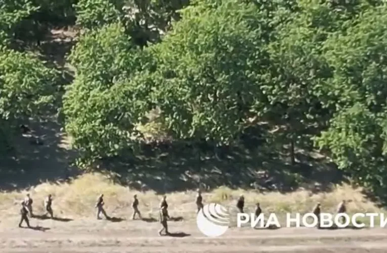 Egy egész ukrán egység adta meg magát a Kurszki területen (videó)