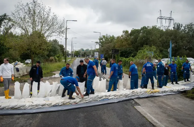 Készültség: A Szigetközbe lassan megérkezik az árvíz